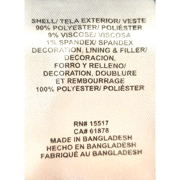 PENELOPE MACK Girls Jacket Size 4T Gray with Gold Polka Dots Pink Bows and Trim - Picture 6 of 7